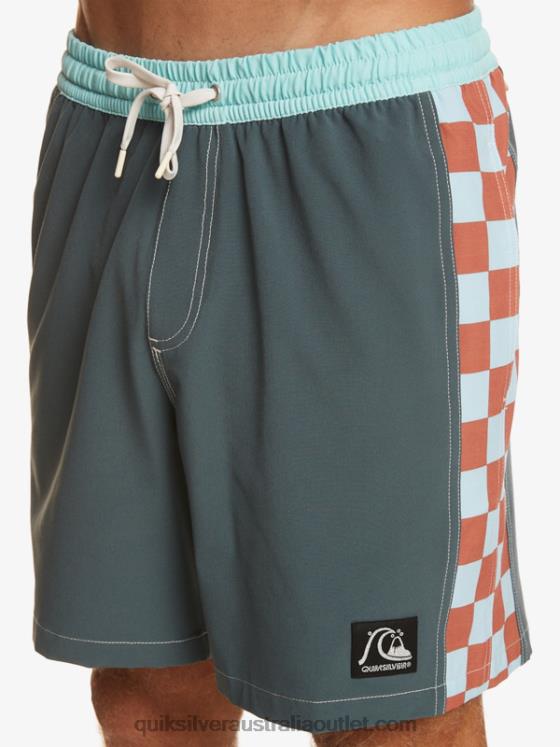 Quiksilver Men Original Arch 17 Volleys H2N4B532 dark slate