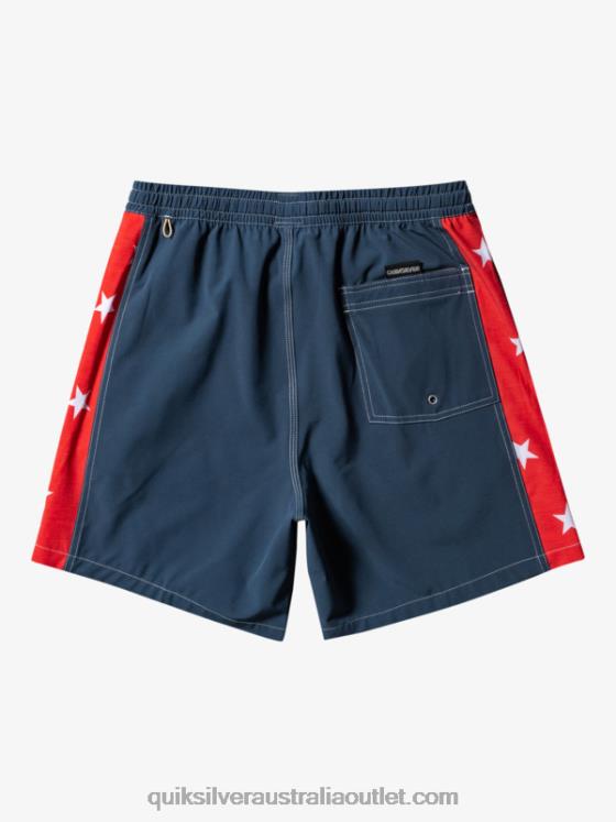 Quiksilver Men Original Arch 17 Volleys H2N4B533 midnight navy