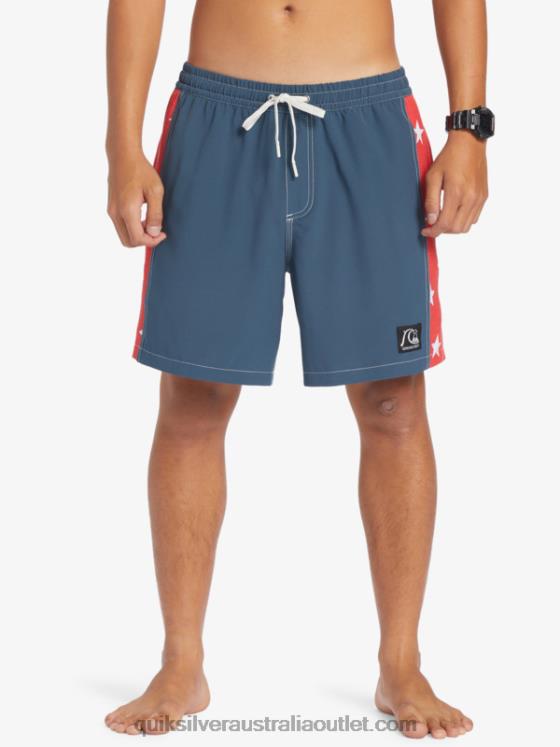 Quiksilver Men Original Arch 17 Volleys H2N4B533 midnight navy