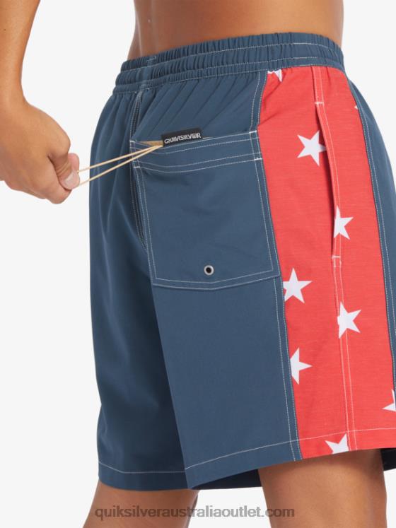 Quiksilver Men Original Arch 17 Volleys H2N4B533 midnight navy