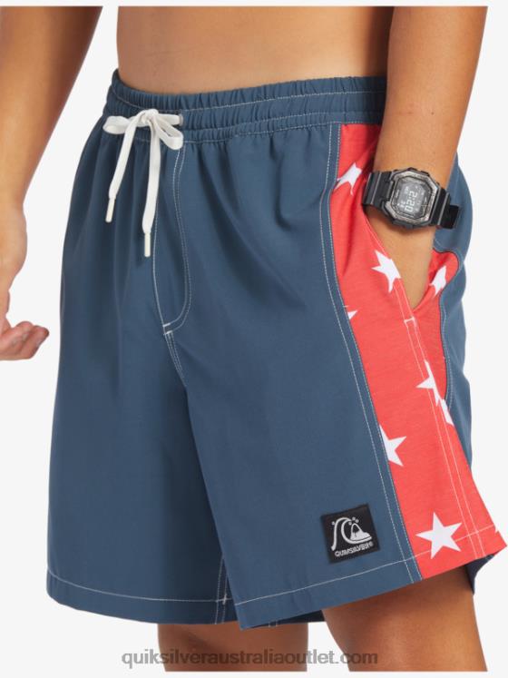 Quiksilver Men Original Arch 17 Volleys H2N4B533 midnight navy