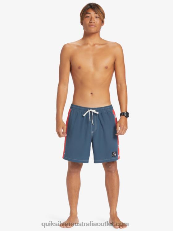 Quiksilver Men Original Arch 17 Volleys H2N4B533 midnight navy