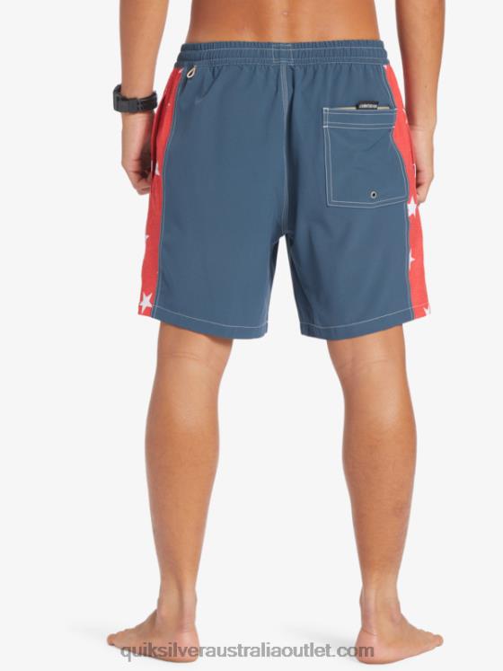 Quiksilver Men Original Arch 17 Volleys H2N4B533 midnight navy