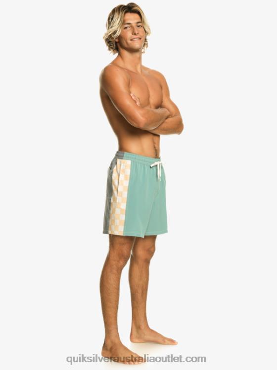 Quiksilver Men Original Arch 17 Volleys H2N4B534 brittany blue