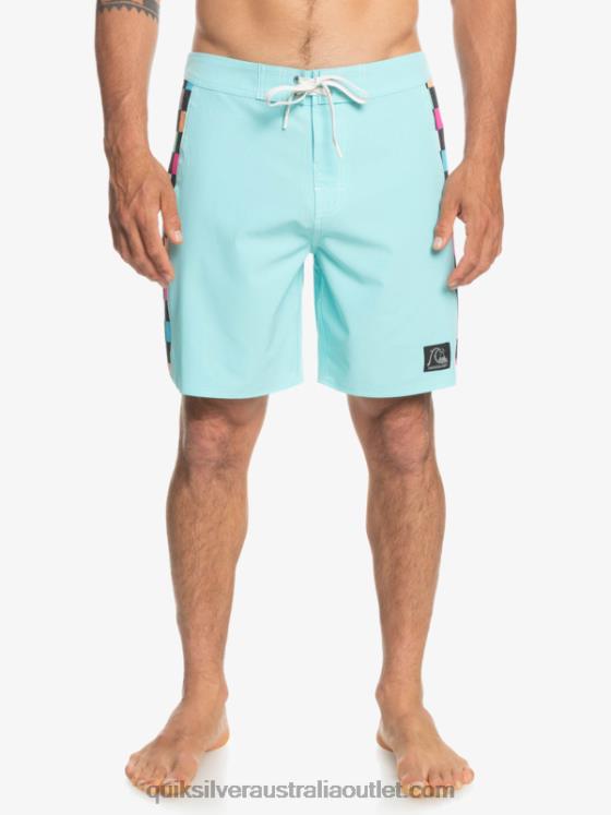 Quiksilver Men Original Arch 18 Boardshorts H2N4B1731 angel blue