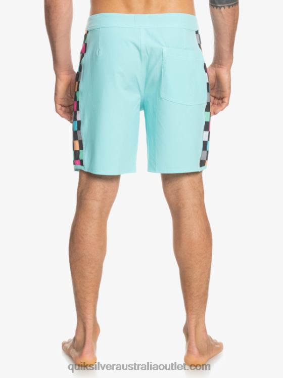 Quiksilver Men Original Arch 18 Boardshorts H2N4B1731 angel blue