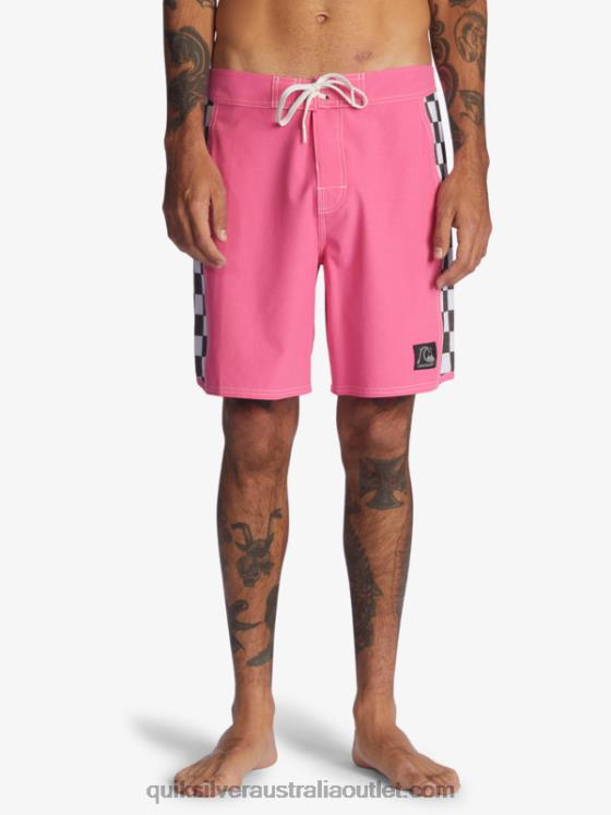 Quiksilver Men Original Arch 18 Boardshorts H2N4B1732 shocking pink