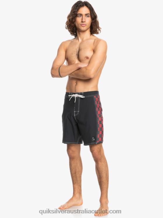 Quiksilver Men Original Arch 18 Boardshorts H2N4B1734 ruby wine