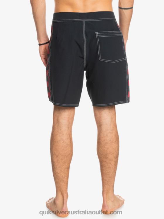 Quiksilver Men Original Arch 18 Boardshorts H2N4B1734 ruby wine