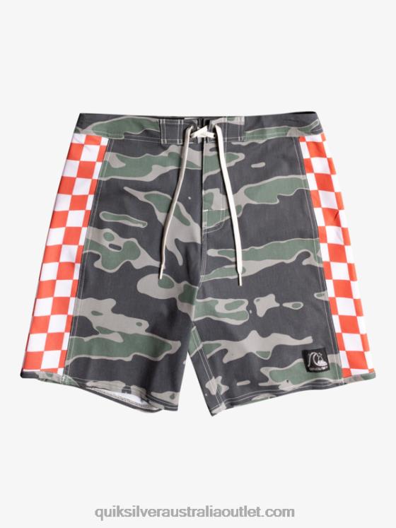 Quiksilver Men Original Arch 18 Boardshorts H2N4B1735 sea pine