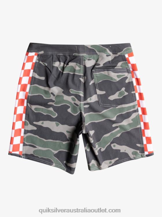 Quiksilver Men Original Arch 18 Boardshorts H2N4B1735 sea pine