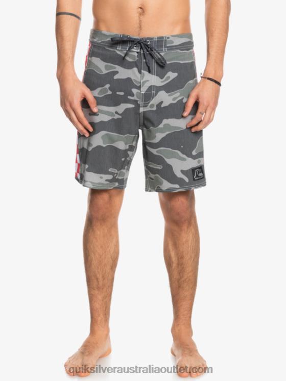 Quiksilver Men Original Arch 18 Boardshorts H2N4B1735 sea pine