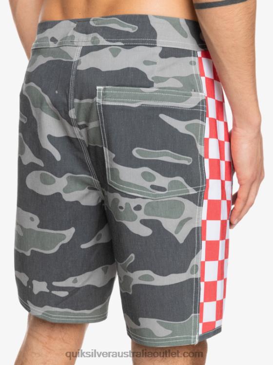 Quiksilver Men Original Arch 18 Boardshorts H2N4B1735 sea pine