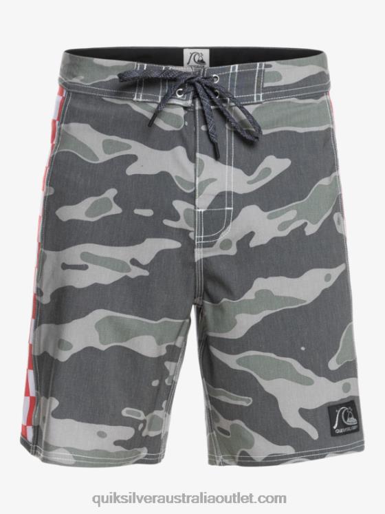 Quiksilver Men Original Arch 18 Boardshorts H2N4B1735 sea pine