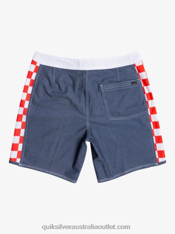 Quiksilver Men Original Arch 18 Boardshorts H2N4B1736 navy blazer