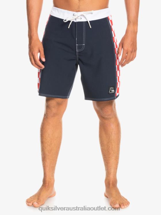 Quiksilver Men Original Arch 18 Boardshorts H2N4B1736 navy blazer