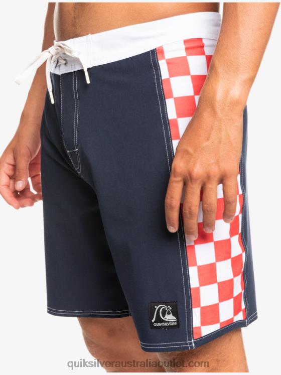 Quiksilver Men Original Arch 18 Boardshorts H2N4B1736 navy blazer