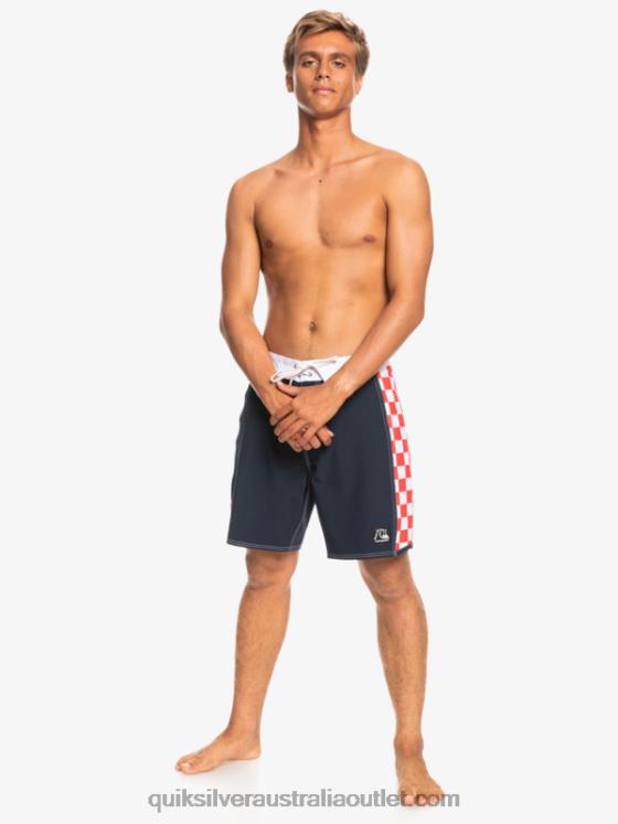 Quiksilver Men Original Arch 18 Boardshorts H2N4B1736 navy blazer