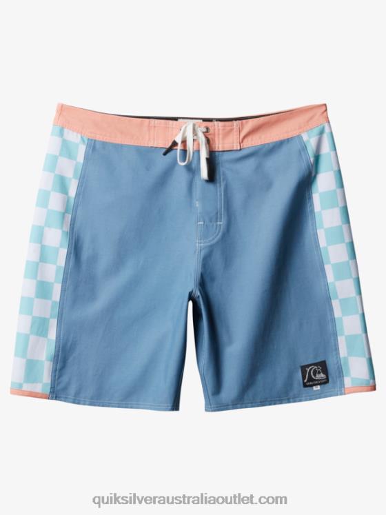 Quiksilver Men Original Arch 18 Boardshorts H2N4B1738 captains blue