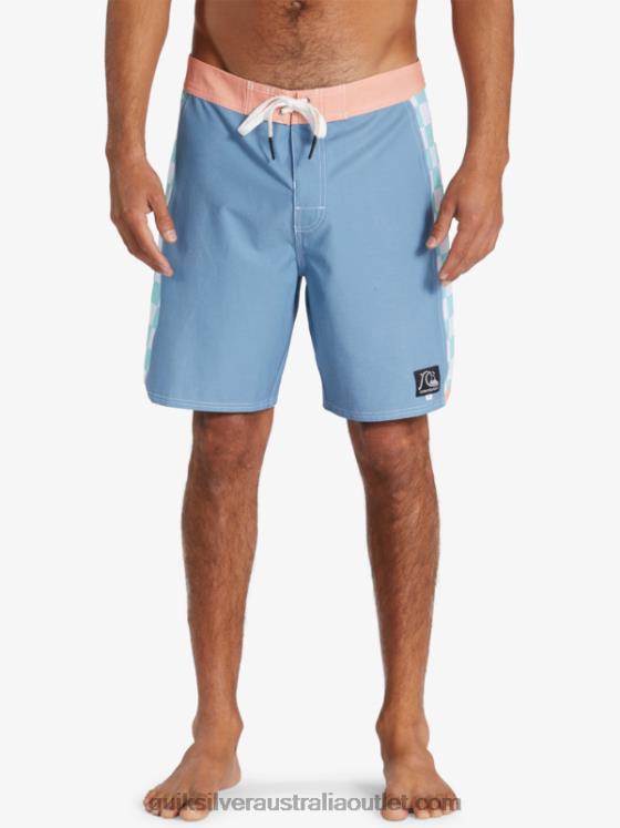 Quiksilver Men Original Arch 18 Boardshorts H2N4B1738 captains blue