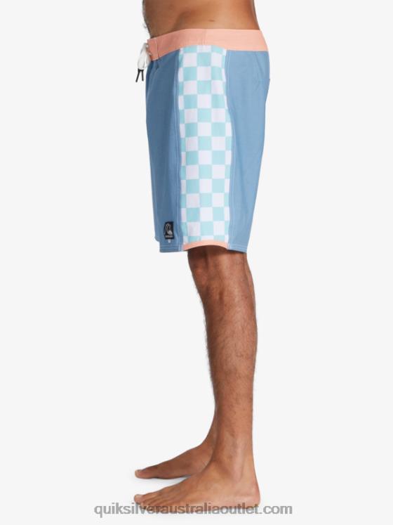 Quiksilver Men Original Arch 18 Boardshorts H2N4B1738 captains blue