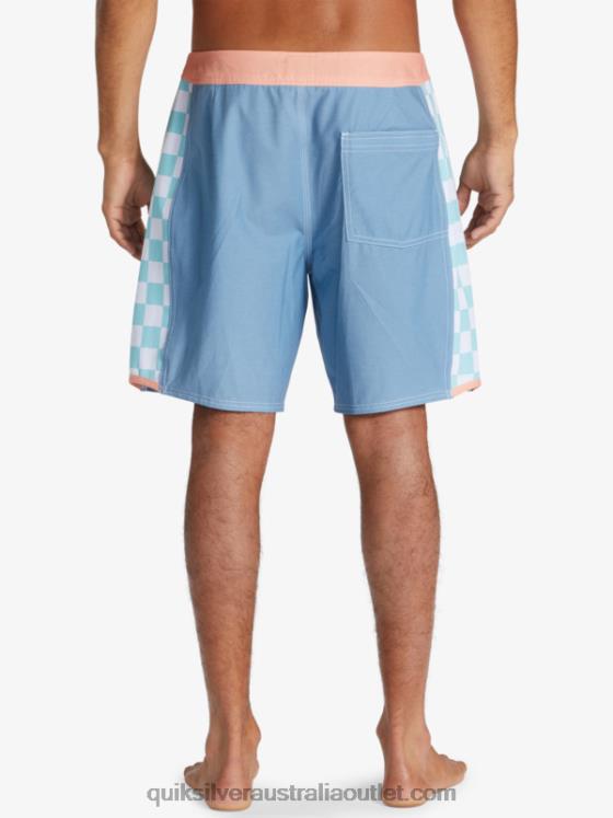 Quiksilver Men Original Arch 18 Boardshorts H2N4B1738 captains blue