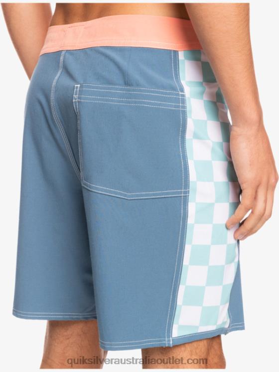 Quiksilver Men Original Arch 18 Boardshorts H2N4B1738 captains blue