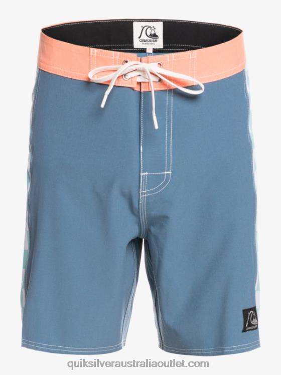 Quiksilver Men Original Arch 18 Boardshorts H2N4B1738 captains blue