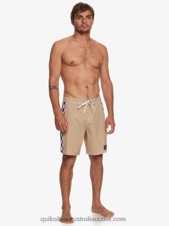 Quiksilver Men Original Arch 18 Boardshorts H2N4B173 olive gray