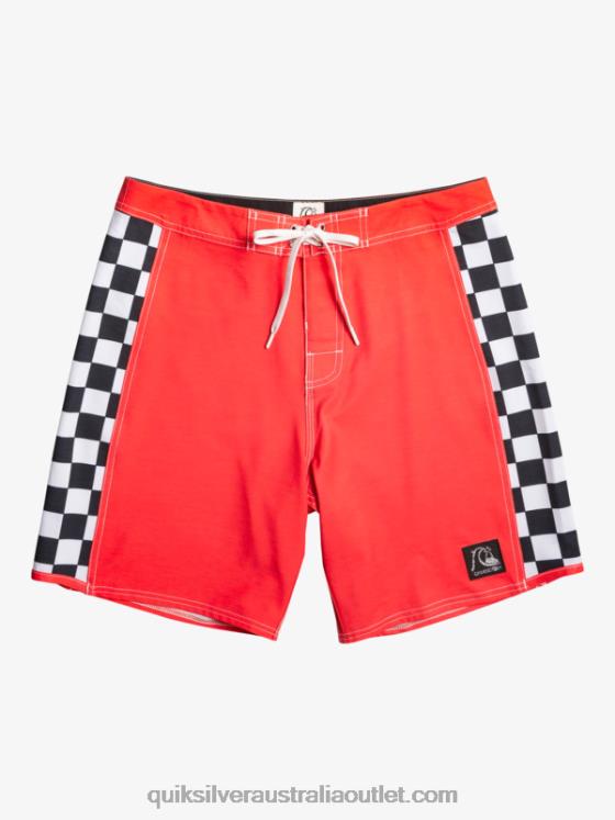 Quiksilver Men Original Arch 18 Boardshorts H2N4B176 high risk red