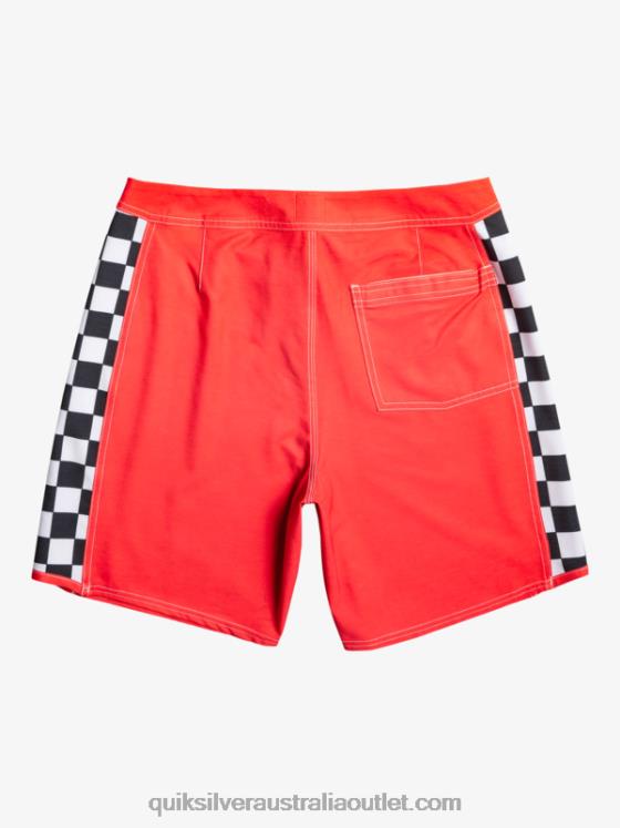 Quiksilver Men Original Arch 18 Boardshorts H2N4B176 high risk red