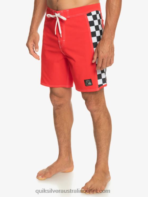 Quiksilver Men Original Arch 18 Boardshorts H2N4B176 high risk red