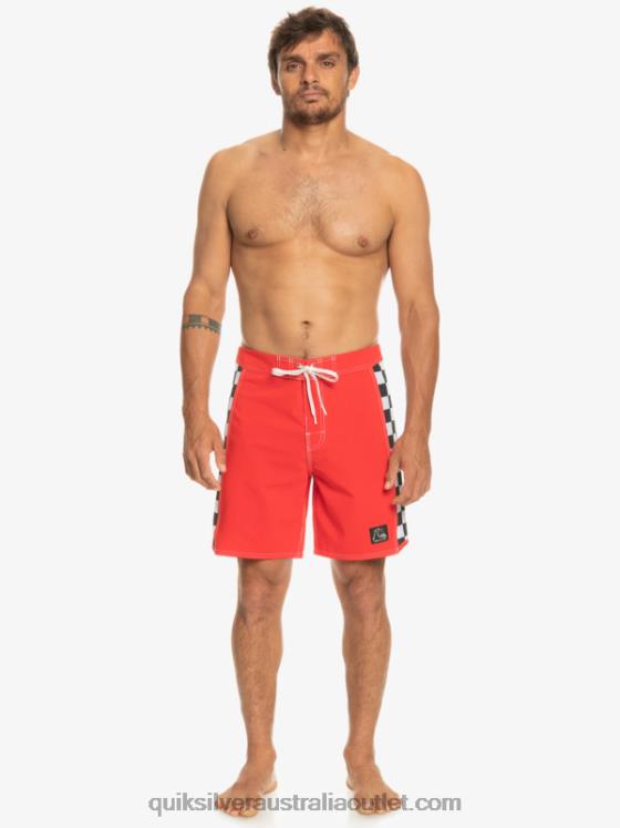Quiksilver Men Original Arch 18 Boardshorts H2N4B176 high risk red