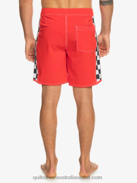 Quiksilver Men Original Arch 18 Boardshorts H2N4B176 high risk red