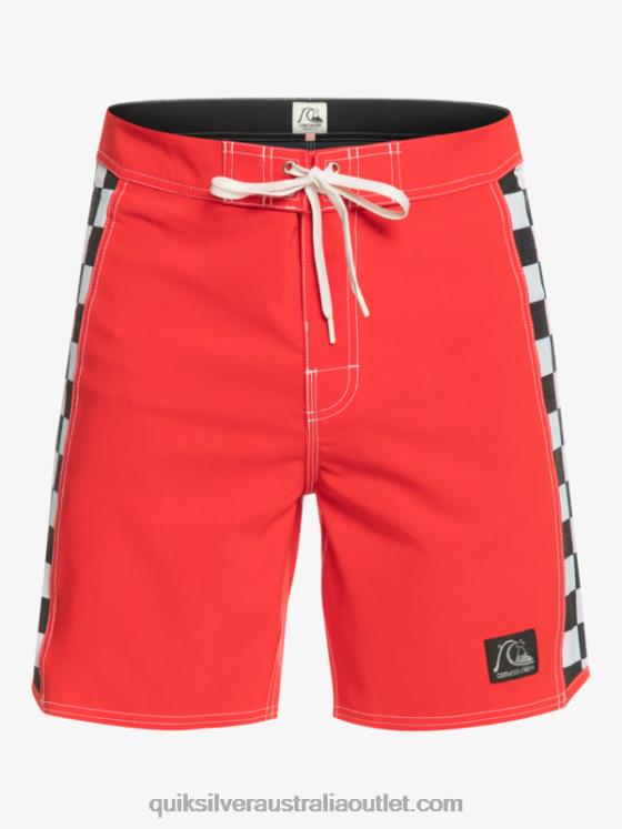 Quiksilver Men Original Arch 18 Boardshorts H2N4B176 high risk red