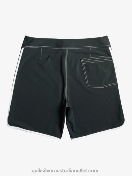 Quiksilver Men Original Scallop 18 Boardshorts H2N4B86 black