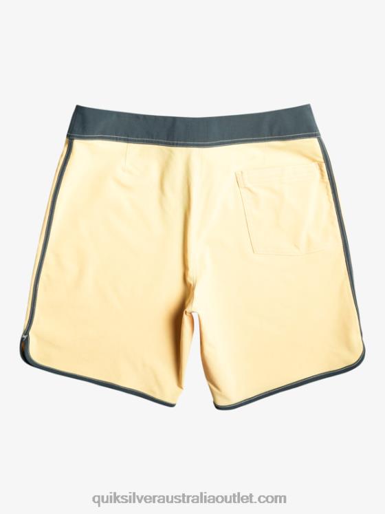 Quiksilver Men Original Scallop 18 Boardshorts H2N4B94 wheat