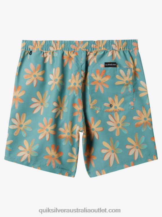 Quiksilver Men Re-Mix 17 Volleys H2N4B353 cameo blue