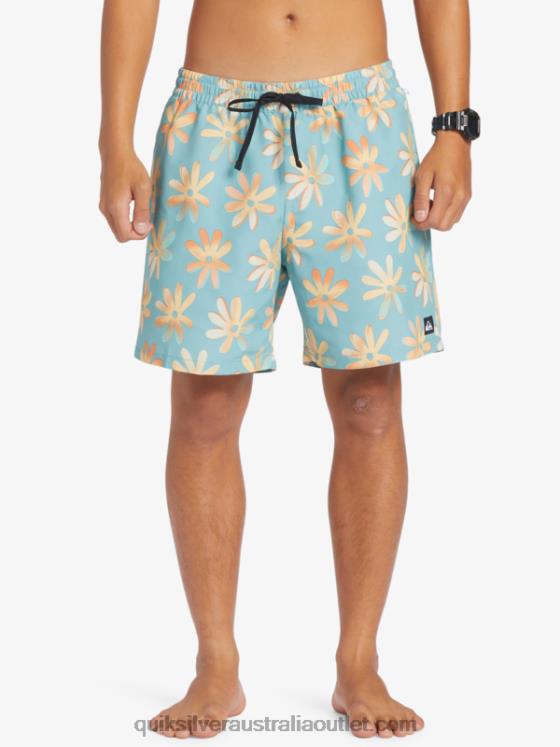 Quiksilver Men Re-Mix 17 Volleys H2N4B353 cameo blue