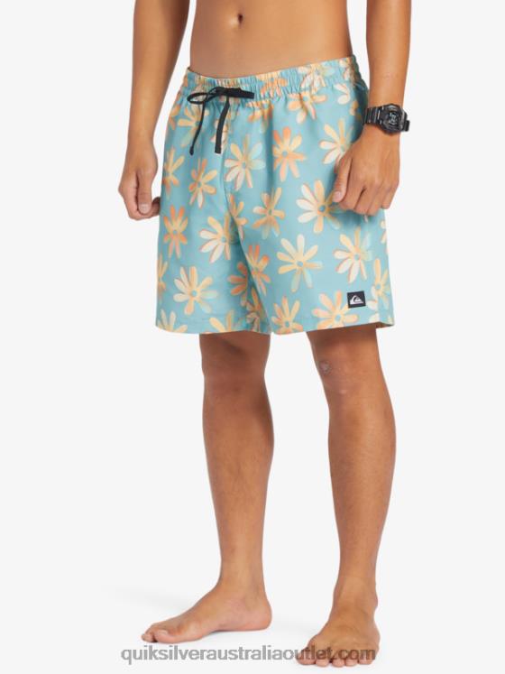 Quiksilver Men Re-Mix 17 Volleys H2N4B353 cameo blue