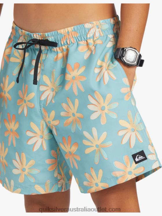 Quiksilver Men Re-Mix 17 Volleys H2N4B353 cameo blue