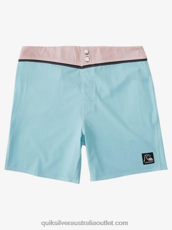 Quiksilver Men Solid Snap 17 Recycled Boardshorts H2N4B1828 blue tint