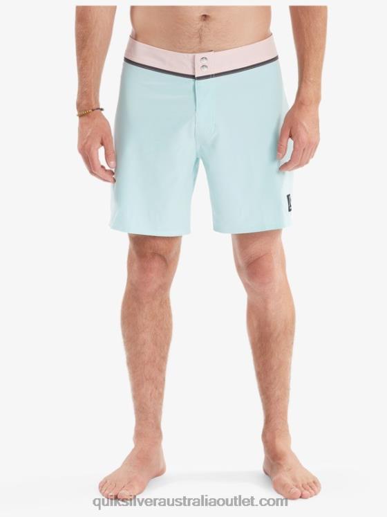 Quiksilver Men Solid Snap 17 Recycled Boardshorts H2N4B1828 blue tint