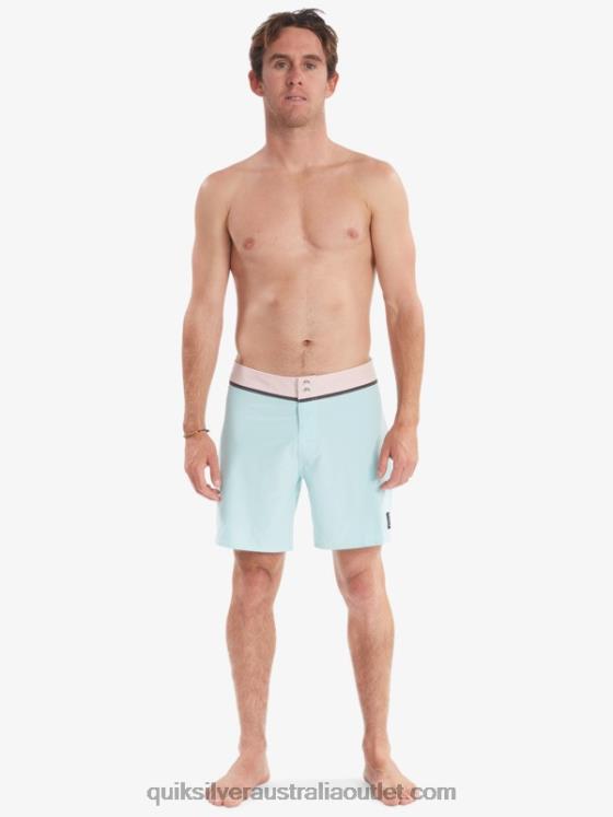 Quiksilver Men Solid Snap 17 Recycled Boardshorts H2N4B1828 blue tint