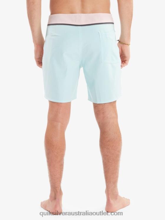 Quiksilver Men Solid Snap 17 Recycled Boardshorts H2N4B1828 blue tint