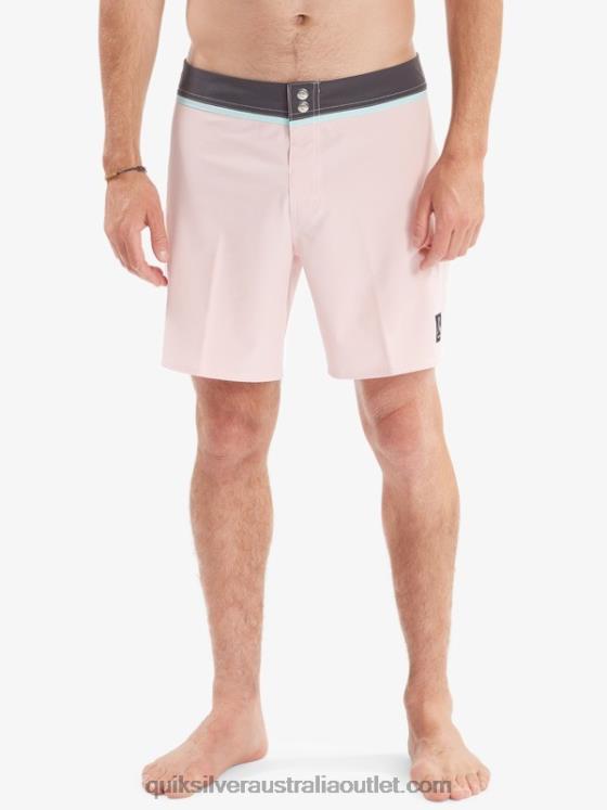 Quiksilver Men Solid Snap 17 Recycled Boardshorts H2N4B1829 soft pink