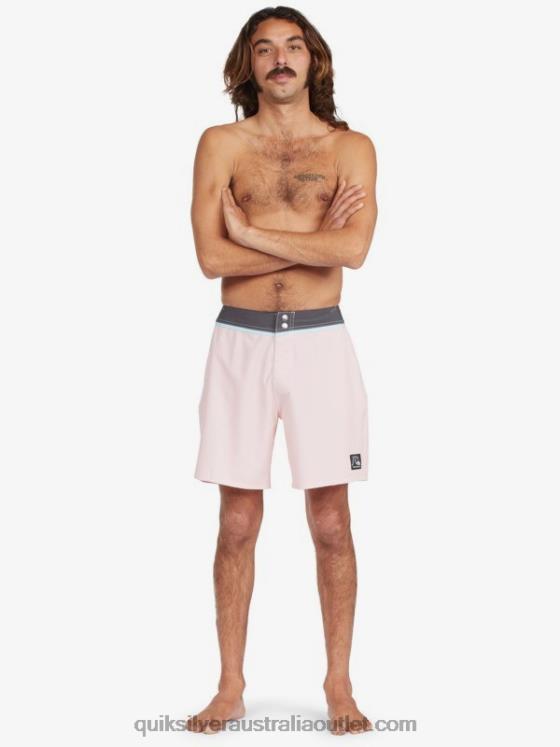 Quiksilver Men Solid Snap 17 Recycled Boardshorts H2N4B1829 soft pink