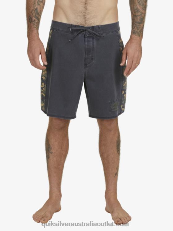 Quiksilver Men SurfSilk Arch 18 Boardshorts H2N4B1697 black