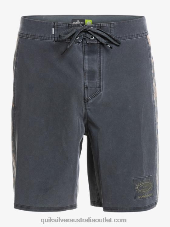 Quiksilver Men SurfSilk Arch 18 Boardshorts H2N4B1697 black