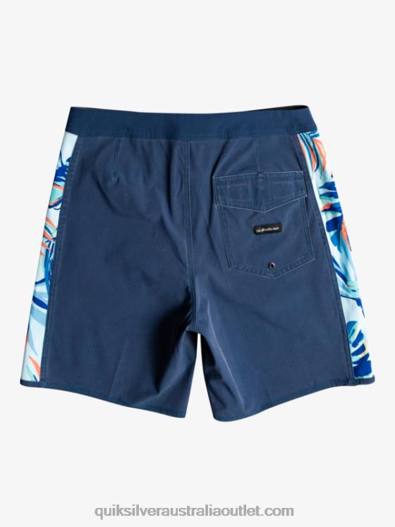 Quiksilver Men SurfSilk Arch 18 Boardshorts H2N4B1698 insignia blue